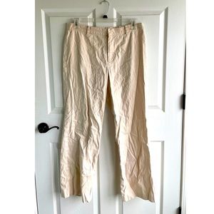 Cream Trousers Lauren Ralph Lauren Size 12 Vintage